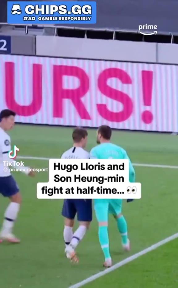 更衣室時刻驚爆時刻之一，孫興慜和洛里從瘋狂慶祝到激烈爭吵！